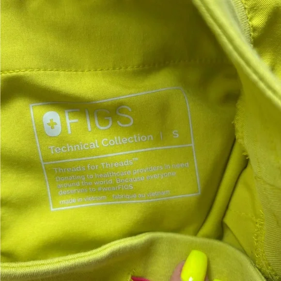 Figs Muoy Jogger Scrub Pants small nurse workwear hospital - Picture 6 of 6